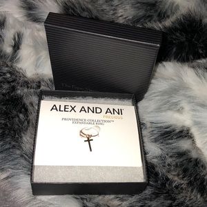 ALEX AND ANI CROSS EXPANDABLE RING